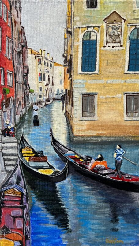 Venice - a painting by Aleksander Tomasievych