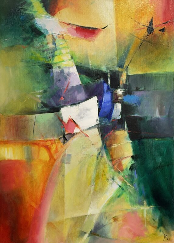 Abstraction - a painting by Andrzej Białecki