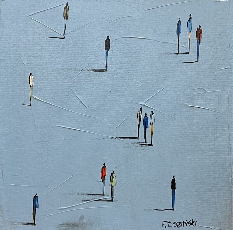 Walk - a painting by Filip Łoziński