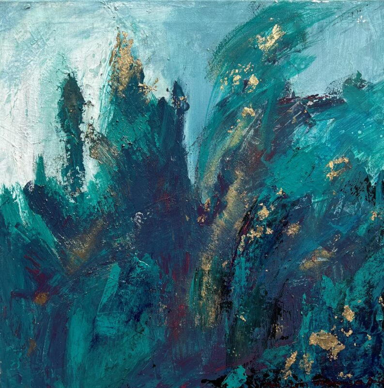 Abstract - a painting by Magdalena Wesołowska