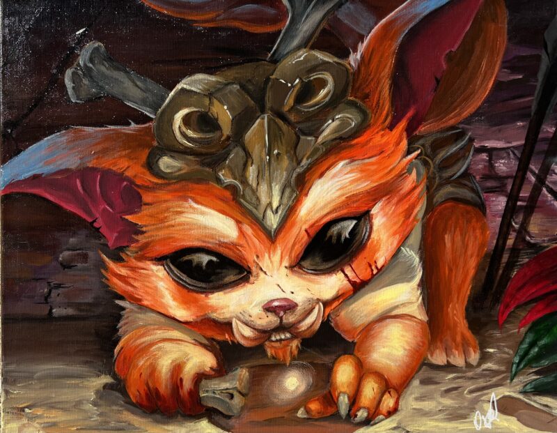 Gnar - a painting by Oksana Osowska