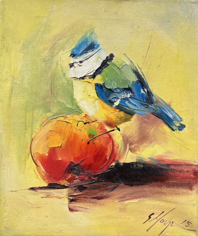 Bird - a painting by Grażyna Mucha