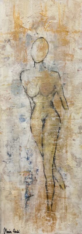 nude | Nagość - a painting by Marie Sarté