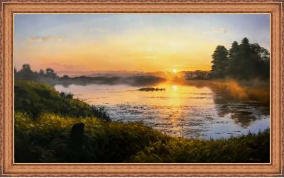 Sunshine - a painting by Ryszard Michalski
