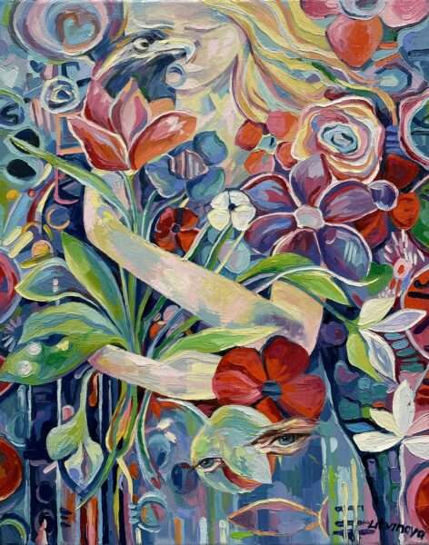 Abstraction - a painting by Olga Litvinova