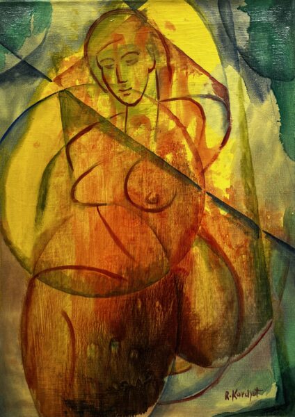 Nude - a painting by Ryszard Karchut