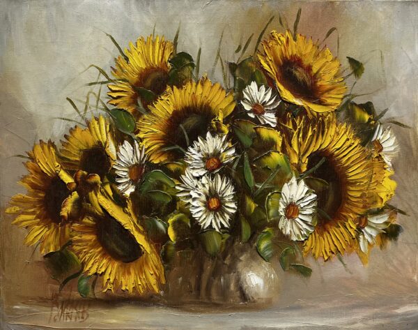 Sunflowers - a painting by Ewa Bartosik