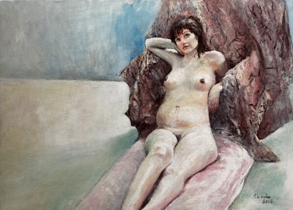 Nude - a painting by Dorota Chomko