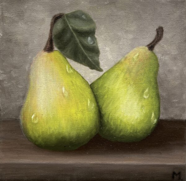 Pears - a painting by Monika Luka