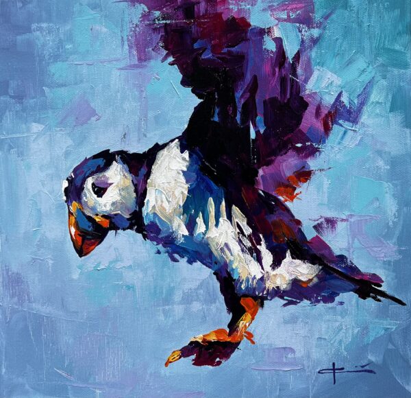 Bird - a painting by Marian Jesień