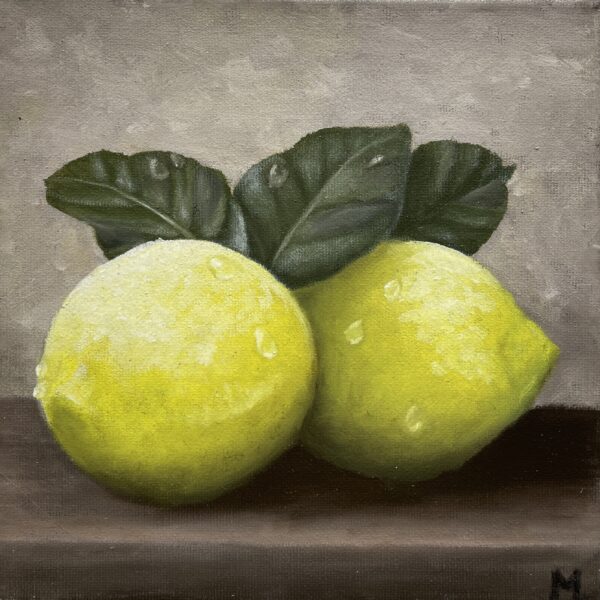 Lemons - a painting by Monika Luka