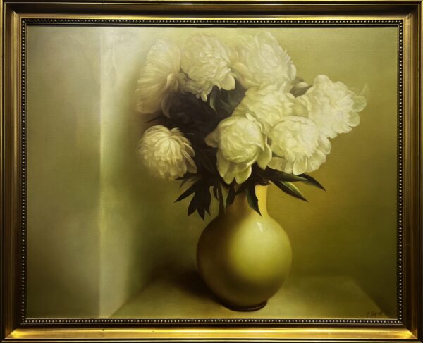 Peonies - a painting by Piotr Topolski