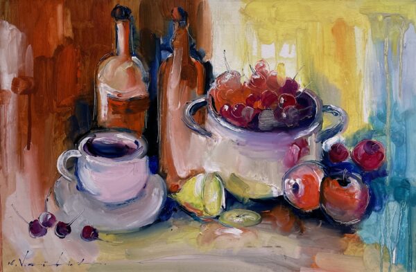 Still life - a painting by Viktor Fridrikh