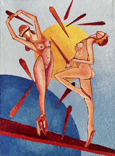 Dance - a painting by Jan Szary