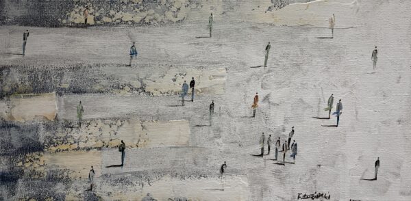 Walk - a painting by Filip Łoziński