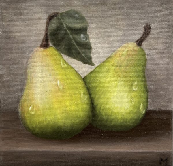 Pears - a painting by Monika Luka