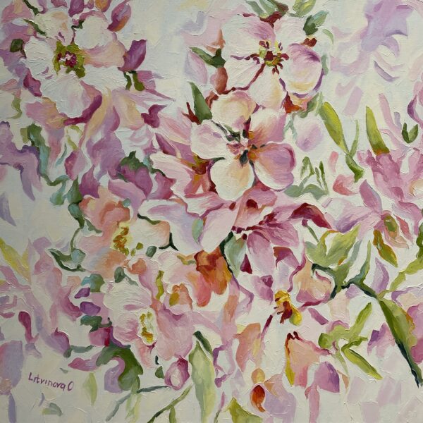 Flowers - a painting by Olga Litvinova