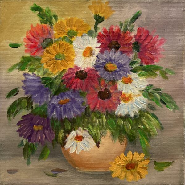 Flowers - a painting by Barbara Siewierska