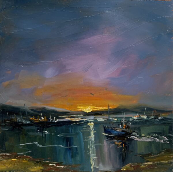 Sunrise - a painting by Alex Rud