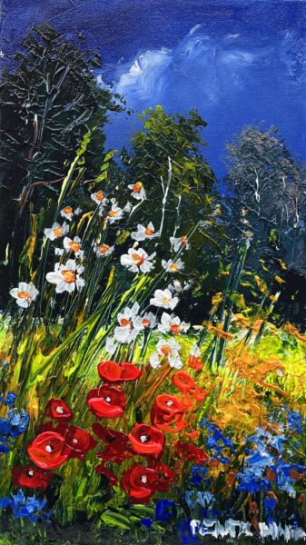 Symphony of the Blossoms - a painting by Pentti Vainio