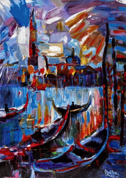 Venice - a painting by Aleksander Tomasievych