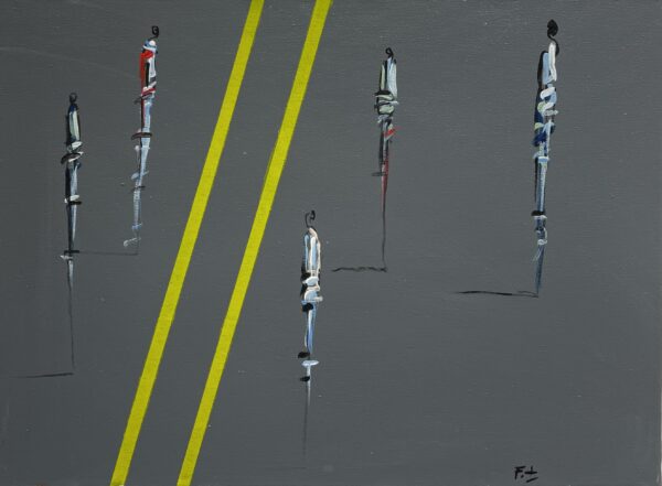 Road - a painting by Filip Łoziński