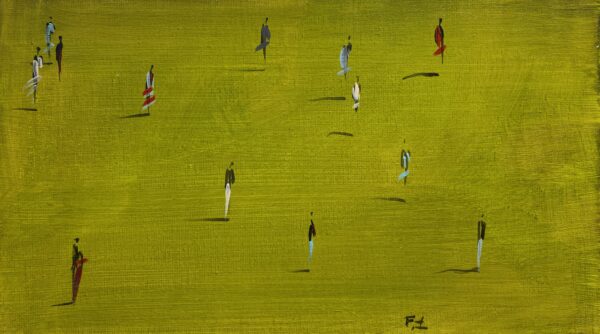 Yellow - a painting by Filip Łoziński