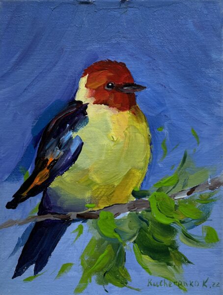 Bird - a painting by Karina Kucherenko