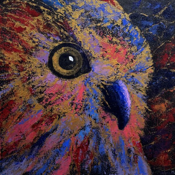 Owl - a painting by Monika Luka