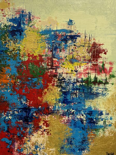 Abstraction - a painting by Marie Sarté