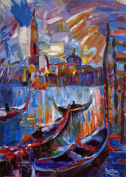 Venice - a painting by Aleksander Tomasievych