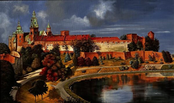 Wawel - a painting by Magdalena Żołnierek