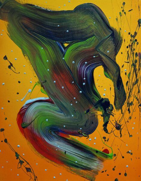 Energy - a painting by Mateusz Lewandowski