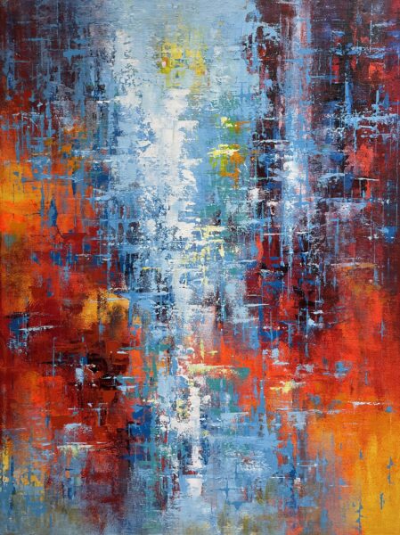 Abstract - a painting by Marian Jesień
