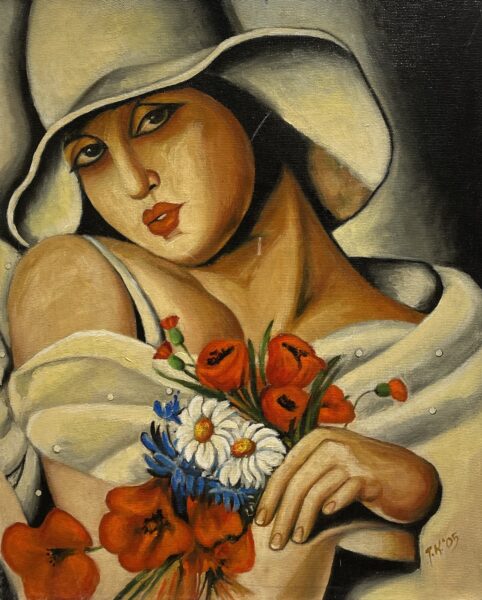 Lempicka - a painting by Joanna Kubicka