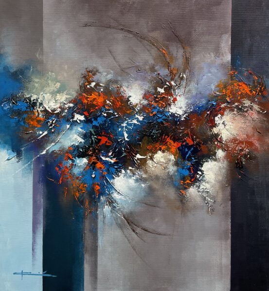 Abstract - a painting by Marian Jesień