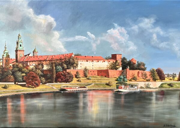 Wawel - a painting by Magdalena Żołnierek