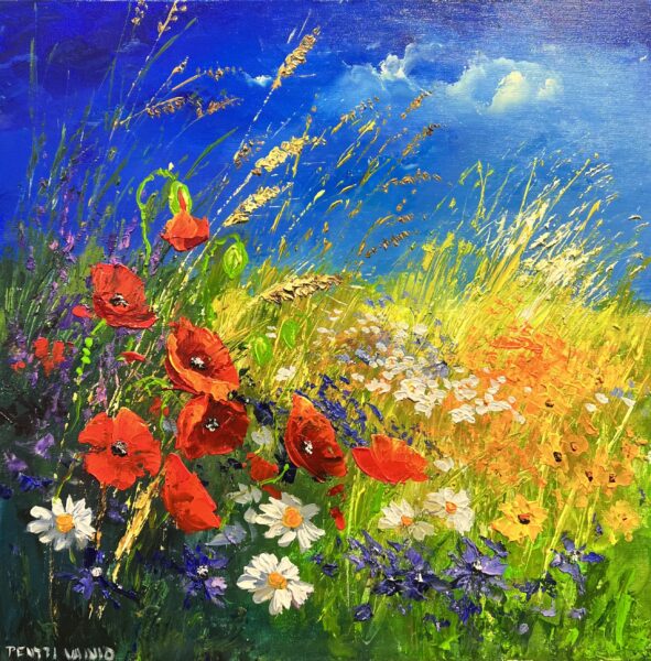 Majestic Blooms - a painting by Pentti Vainio