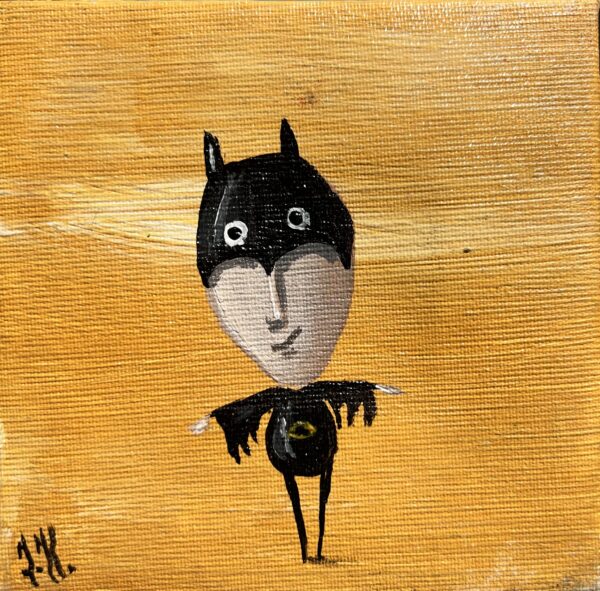 Batman - a painting by Jarosław Kiełczyński