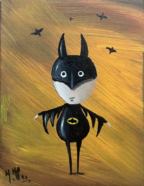 Batman - a painting by Jarosław Kiełczyński