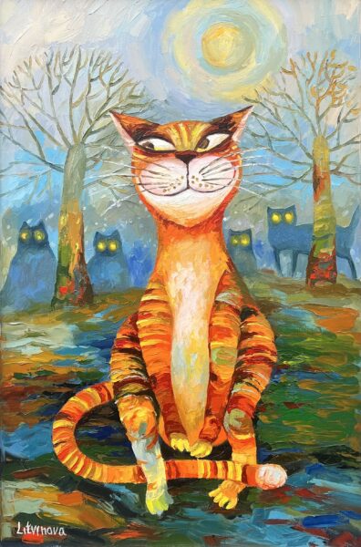 Cats - a painting by Olga Litvinova