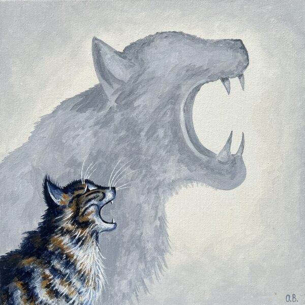 Beast - a painting by Oksana Bulavina