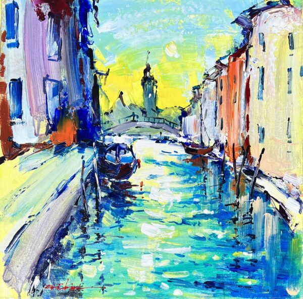 Venecia - a painting by Viktor Fridrikh