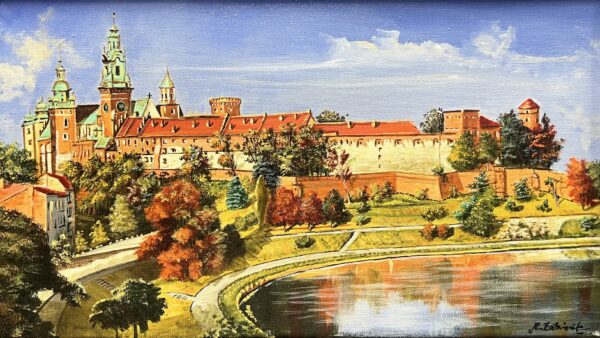 Wawel - a painting by Magdalena Żołnierek