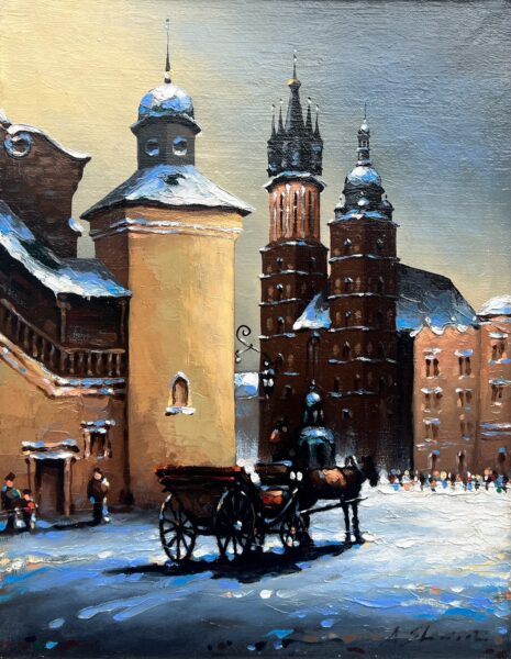 Kraków - a painting by Adam Strumiński