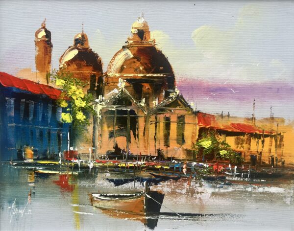 Venecia - a painting by Alfred Anioł