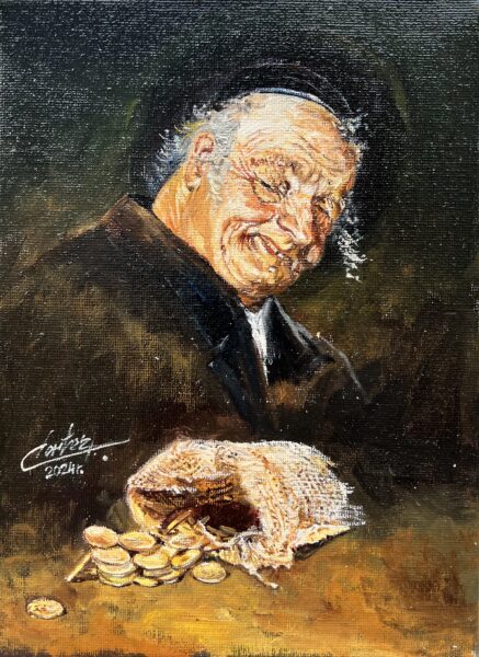 Uśmiech losu - a painting by Zbigniew Cortez Zając