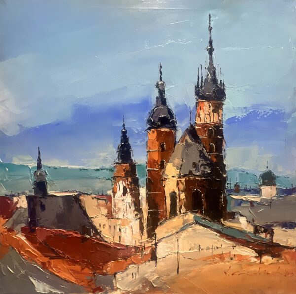 Kraków - a painting by Viktor Fridrikh