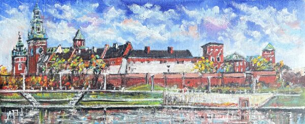 Wawel - a painting by Artur Partycki