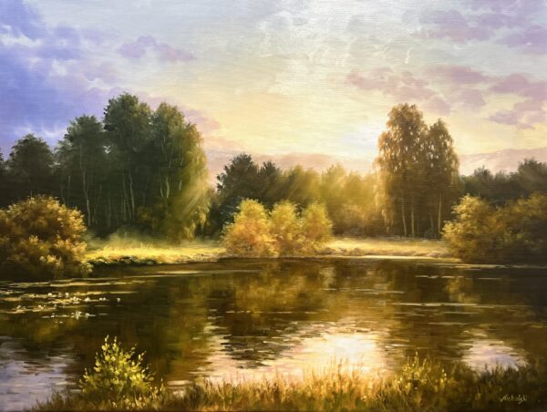 Morning - a painting by Ryszard Michalski